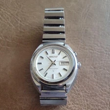 SEIKO Bell-Matic automatic watch silver