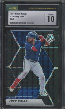 2021 Panini Mosaic Joey Gallo #156 Black 1/1 One OF One CSG 10 Texas Rangers