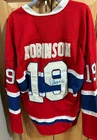 Larry Robinson Autographed Montreal Canadiens Authentic Jersey W/ HOF 1995 NHL