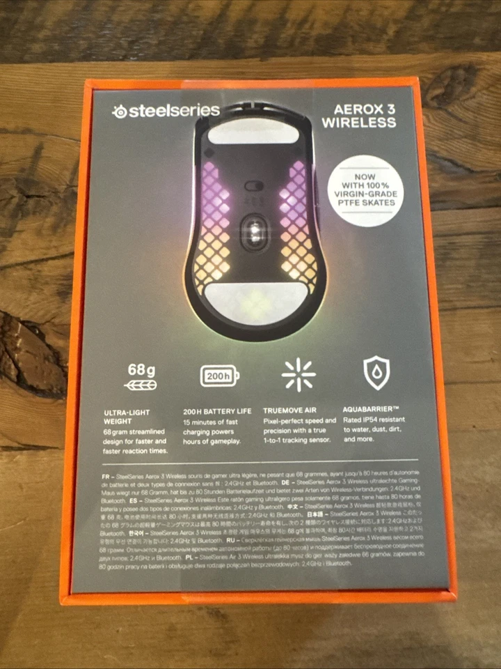 Aerox 3 Wireless Mouse Onyx - New & Sealed T18-69 - Image 3 of 4