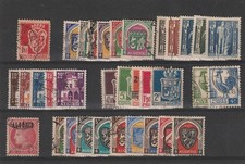 ALGERIE lot timbres anciens de collection