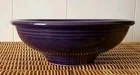 Fiesta Ware Retired Plum Pedestal Serving Bowl 9-5/8" Homer Laughlin HCL USA