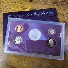 1988 S Proof Set US Mint Uncirculated Coin Set