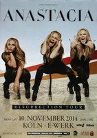 Anastacia - Resurrection , KöLn 2014 | Konzertplakat | Poster