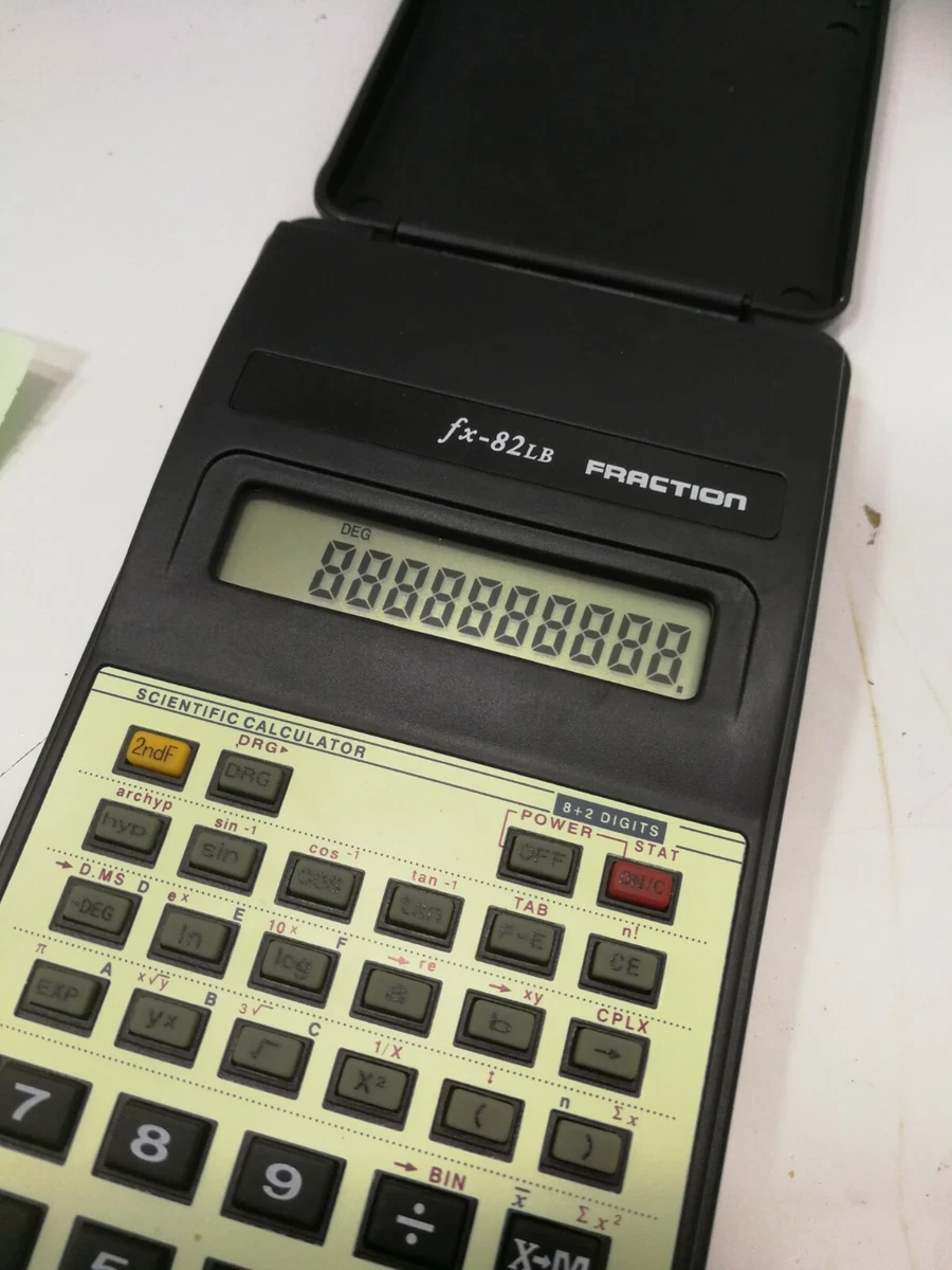 Original casio scientific clearance calculator