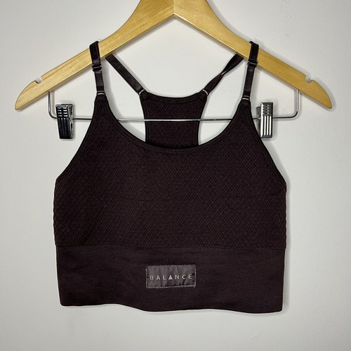 Balance Athletica Brown Quartz Energy Longline Bras S… Gem