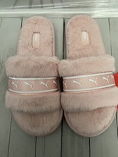 Puma Fluff Remix Jr Lotus Sandals Pink/ White US Size 4c, 5c, 6c, 7c