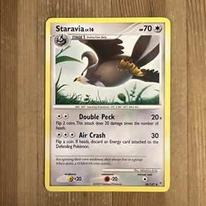 Staravia - 85/147 - Uncommon LP, English Pokemon Supreme Victors