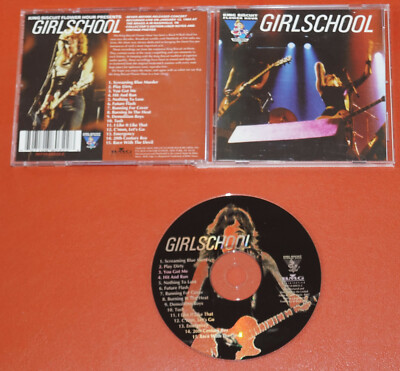 CD - Girlschool - Live On The King Biscuit Flower Hour TOP ZUSTAND