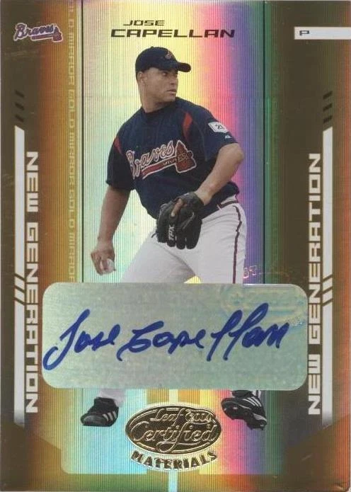 Gold Mirror Autographs