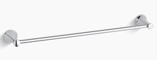 KOHLER 13431-CP Coralais 24-Inch Bathroom Towel Bar, Polished Chrome, NEW