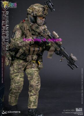 Damtoys 1/6 Dam78047b Russian Spetsnaz Fsb Alpha Group Classic Ver