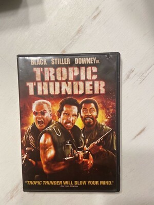TROPIC THUNDER - BEN STILLER ROBERT DOWNEY JR JACK BLACK - Used