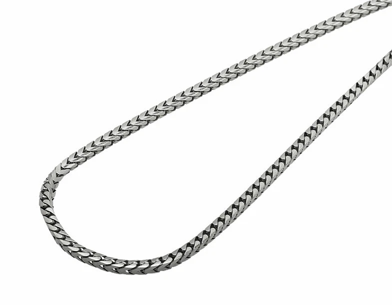 10k white gold chain 22 inch deals