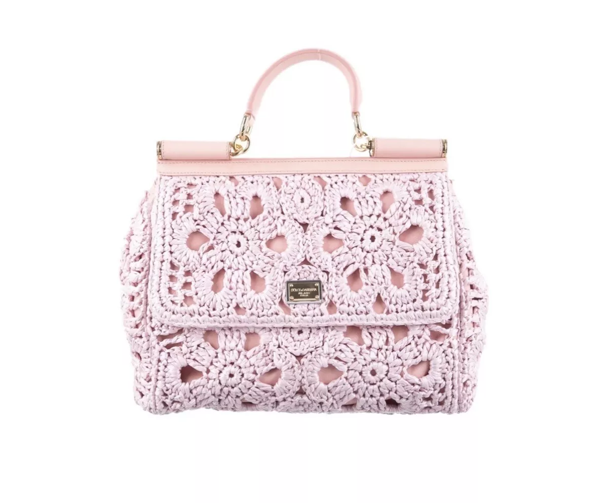 Dolce & Gabbana Large Sicily Handbag in Pink