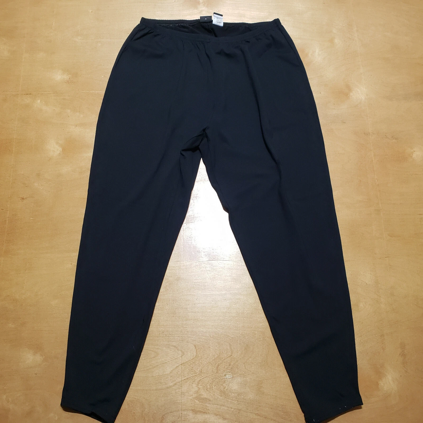 Vintage '98 Patagonia Stretch Nylon Blend Black Capilene? Base layer Pants L Euc