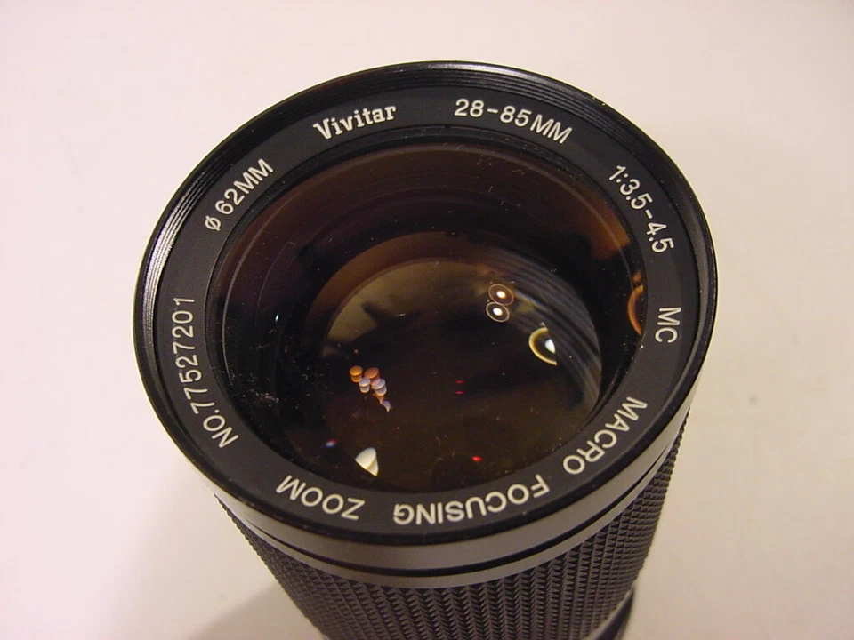 VIVITAR 28-85MM 1:3.5-4.5 MC MACRO FOCUSING ZOOM - Image 2 of 3