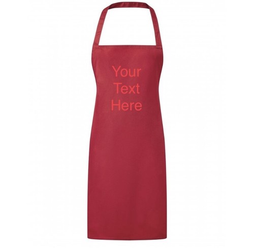 Personalised Embroidery Apron Bib Text Baking Cooking Business Workwear Uniform - 第 4/10 張圖片