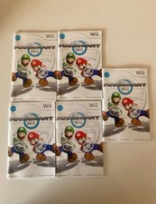 Nintendo Wii Manual Lot 5 - Mario Kart Wii Manuals only - No Games 
