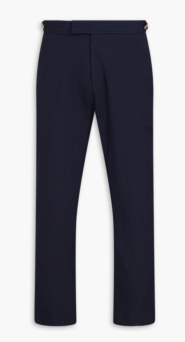 Thom Browne Striped Wool Trousers Pants XS | eBay