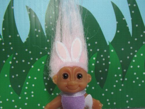 OSTERN STEHENDER BABYHASE - 2" Russ Troll Puppe - NEU IN ORIGINAL TASCHE - Bild 3 von 7