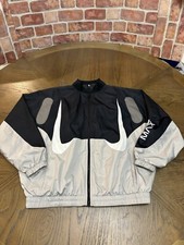 Nike Sportswear Women' Air Max Day Black Oversized Jacket DM6084-010 Size M