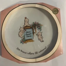 Kewpie "Home Sweet Home" Rosie O'Neil Collector's Edition Plate Sealed NEW