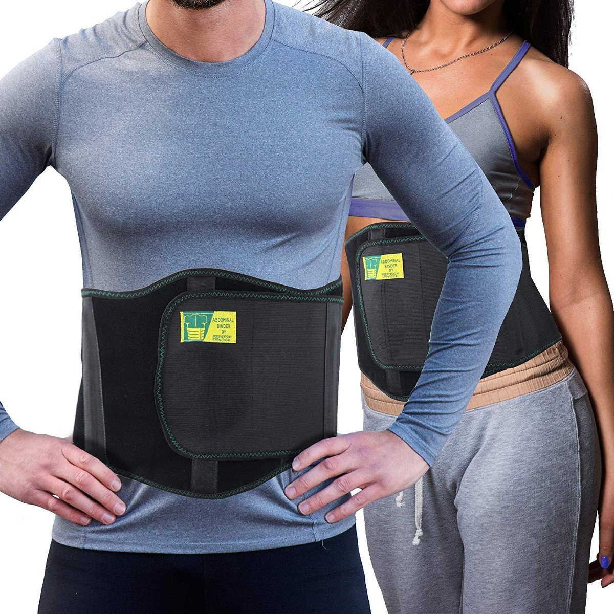 Ergonomic Umbilical Hernia Belt Abdominal Binder for Hernia