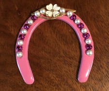 Small Horseshoe Decor, Bling, Handcrafted