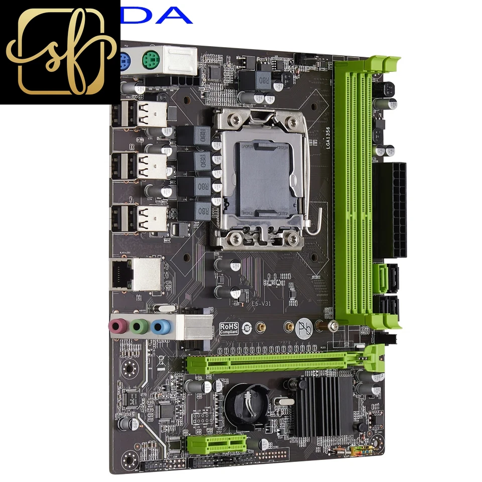 X79 Motherboard Set E5 2420V2 2*8GB=16GB DDR3 Memory Combo Kit Set NVME SATA 3.0 - Image 3 of 4