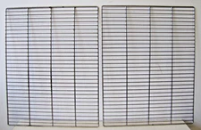 Set of Two Blue M Oven Racks 24-3/4" x 19-1/4" Durable Steel Replacement