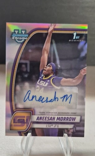 2024-25 Bowman University Chrome - Chrome Prospect Autographs Aneesah Morrow #6