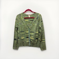 Sundance Lightweight Cardigan Green Multicolor