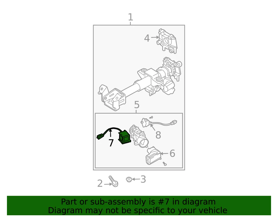 Solenoide de bloqueo de cambio genuino GM 94568533 Foto 2 de 2