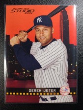 2004 Donruss Studio Derek Jeter #132 HOF 0ru6
