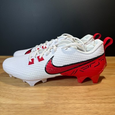Nike Vapor Edge Speed 360 2 TB Football Cleats White Red FN7764-111 Mens size