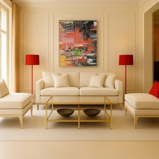 Акриловая картина на холсте. GENUINE ACRYLIC PAINTING HAND PAINTED 50X70