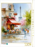 Puzzle Calvendo Une Terrasse AniméE Et TrèS AppréCiéE | 1000 PièCes, Format Asse