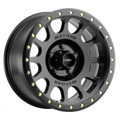 Method Race Wheels MR305 NV 17x8.5 +0 Matte Black 5x114.3 5x4.5 (QTY 4)