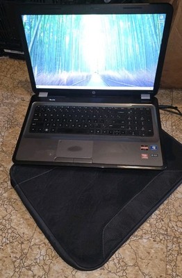 HP Pavilion g7-1316dx (500GB, AMD A4-3305M 1.90GHz, 4GB) 17'' Laptop Win10 w/Bag