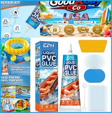 NEW Air Mattress Patch Kit PVC Repair Adhesive 80ml Waterproof Inflatable Pool