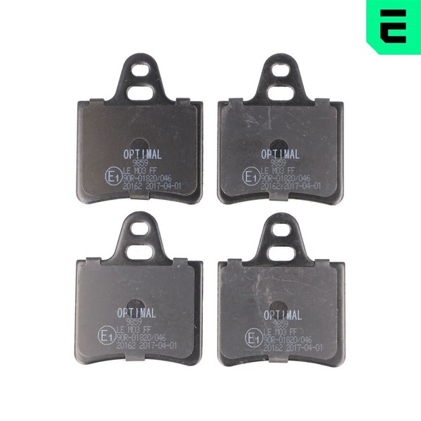 Bremsbelagsatz Scheibenbremse Optimal BP-09859 FüR Xantia Xm Y3 CitroËN Y4 16V-image