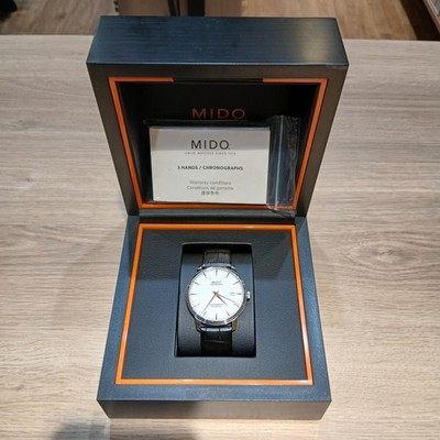 MIDO Baronchelli M27408 Box. With instruction manual.