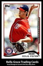 2014 Topps Update Doug Fister #US-137 Washington Nationals MLB Baseball