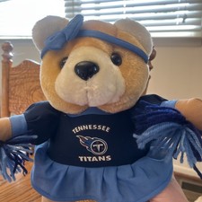 Tennessee Titans Cheerleader Stuffed Bear