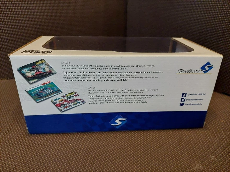 Solido Porsche 936 #12 24h Le Mans 1979 Martini Racing Model - Immagine 4 di 4