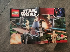 LEGO Star Wars Droids Battle Pack (7654) w/ Minifigs & Instruction Manual