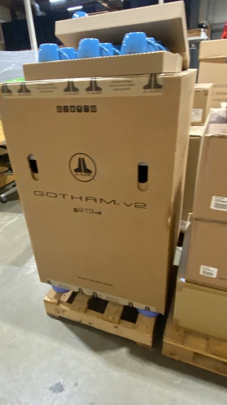 JL Audio Gotham G213 v2 Piano Gloss Black Subwoofer -  $30,000 - Factory Sealed