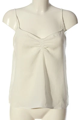 MANGO SUIT Débardeur à bretelles Dames Top T EU 36 blanc style décontracté - Photo 1/4