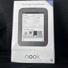 Barnes  Noble Nook Simple Touch Reader Wi-Fi 6  eReader NEW